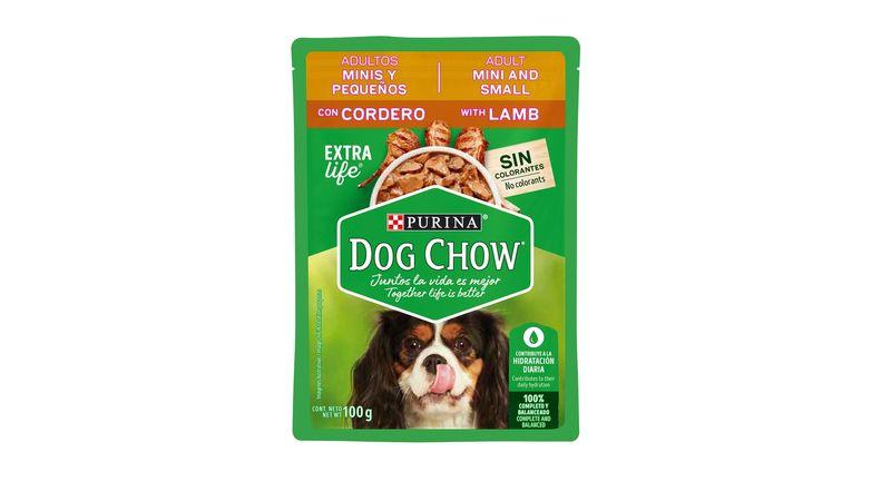 DOG CHOW POUCH CORDERO MINIS